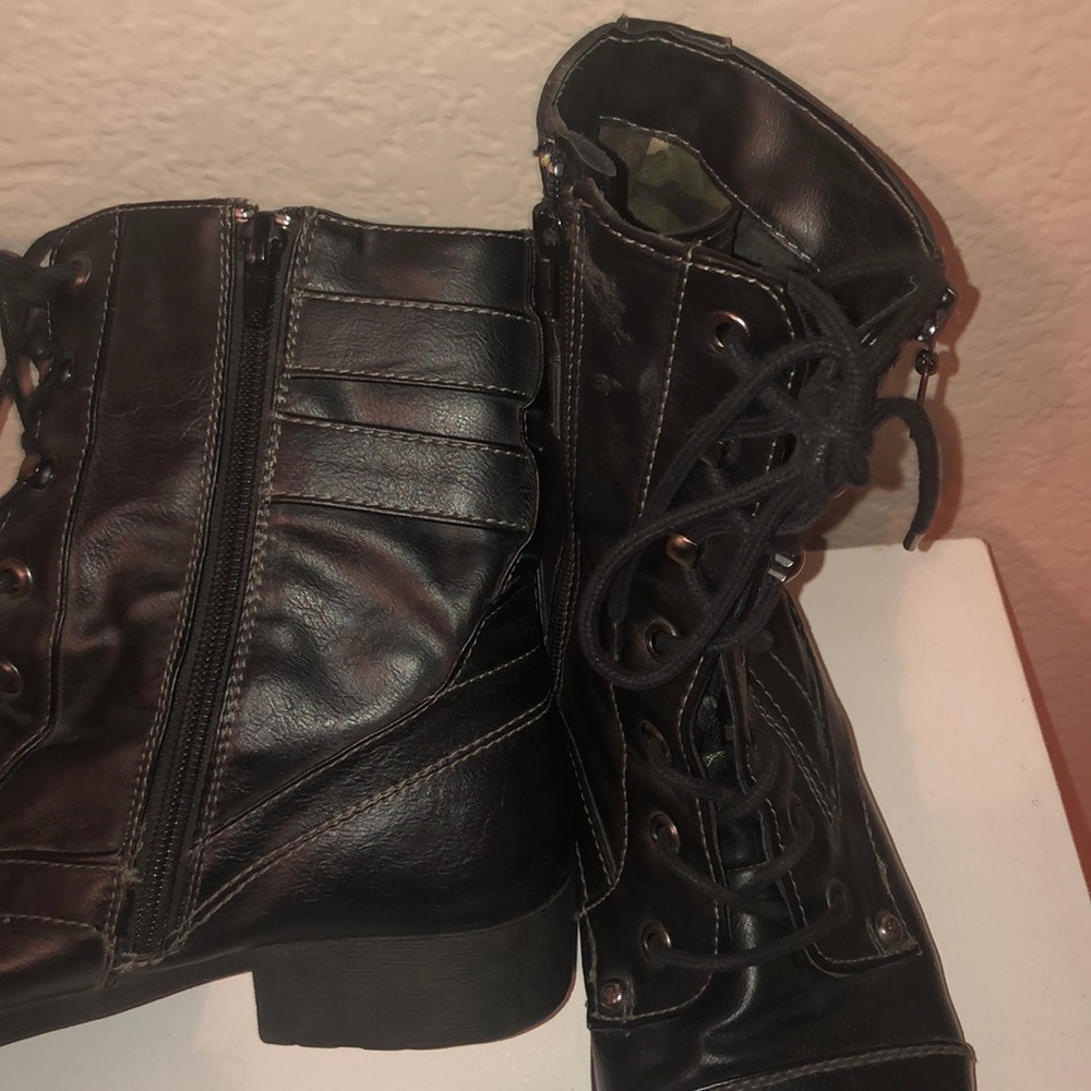 combat boots - Picture 4 of 5